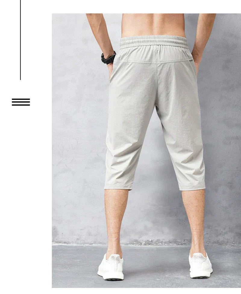 Bradley | Men’s Below Knee Shorts with Drawstring