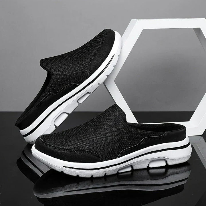 Jasper | Men’s Mesh Slip-On Shoes with Open Heel