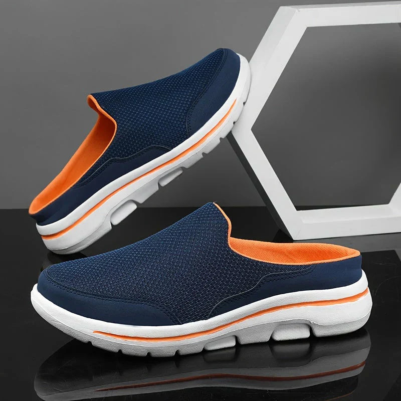 Jasper | Men’s Mesh Slip-On Shoes with Open Heel