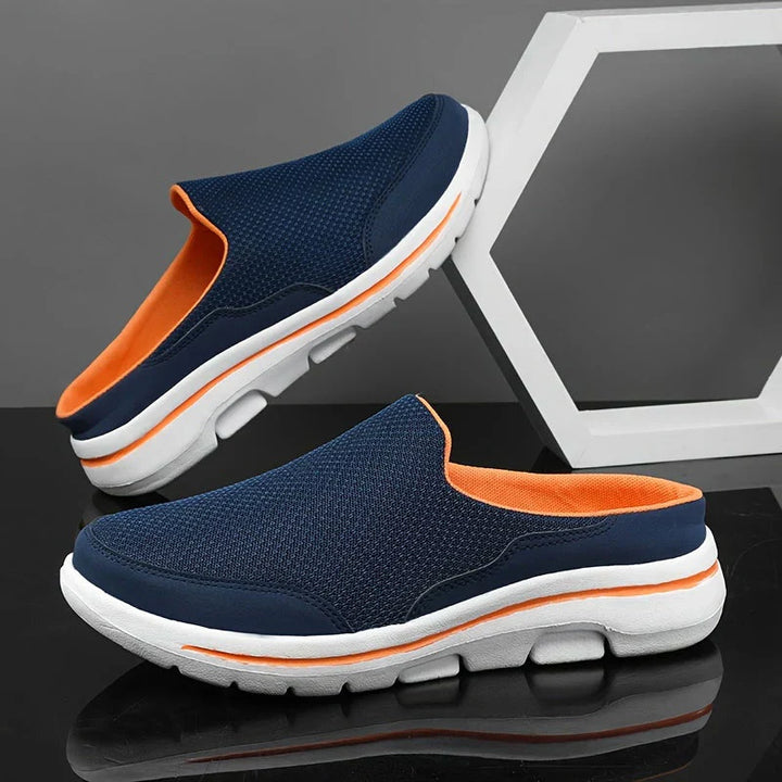 Jasper | Men’s Mesh Slip-On Shoes with Open Heel