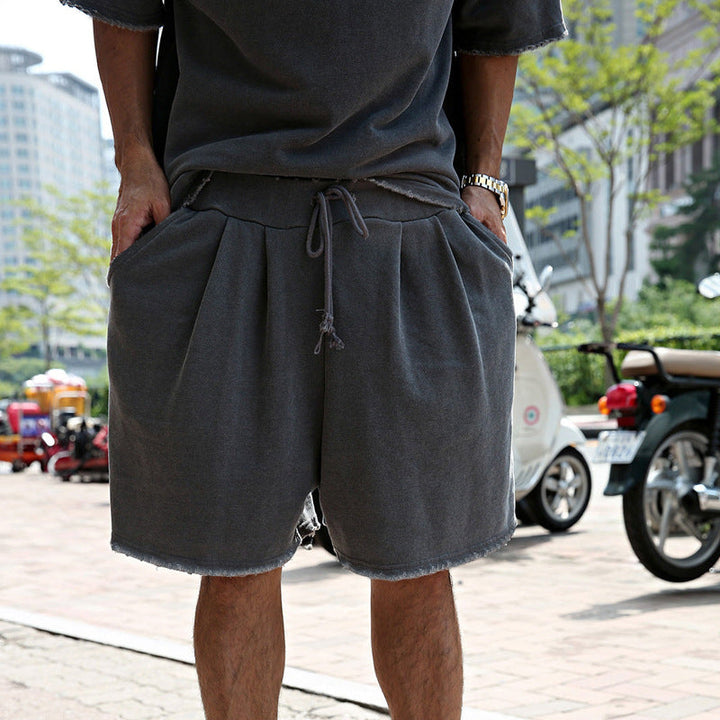 Iver | Men’s Loose-Fit T-Shirt and Shorts Set with Drawstring