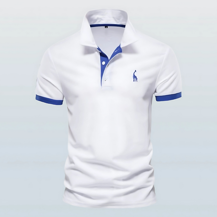 Dalen | Men’s Trim Polo Shirt with Embroidered