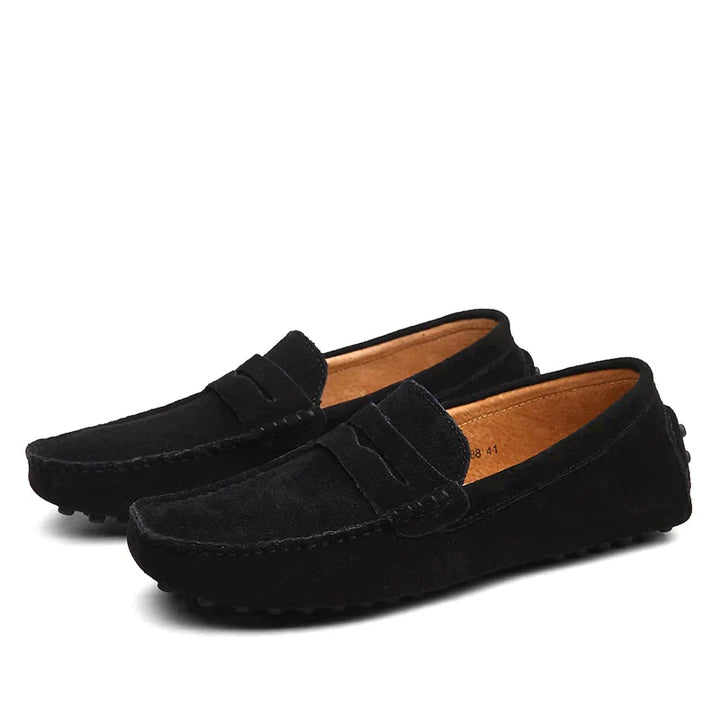 West | Men’s Vintage Lightweight Suede Loafers