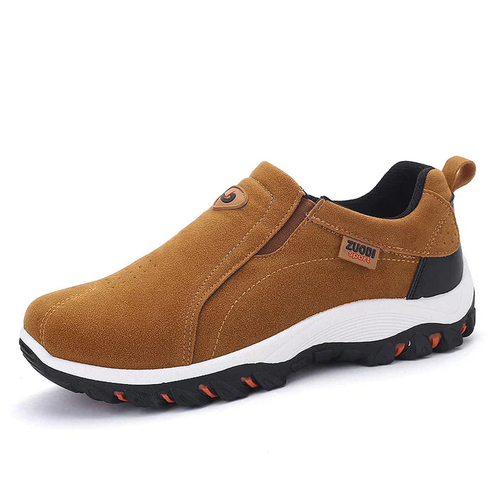 Elliot | Men's Suede Slip-on Shoes with Thick Sole