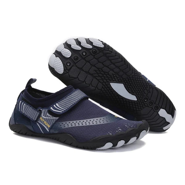 Eryx | Men’s Barefoot Water Shoes with Grip Sole and Strap Closure