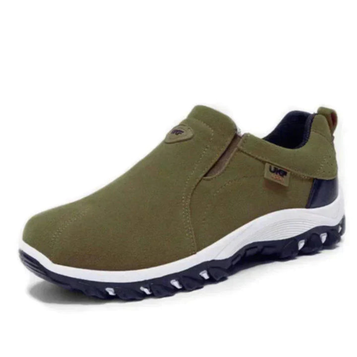 Elliot | Men's Suede Slip-on Shoes with Thick Sole
