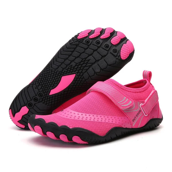 Eryx | Men’s Barefoot Water Shoes with Grip Sole and Strap Closure