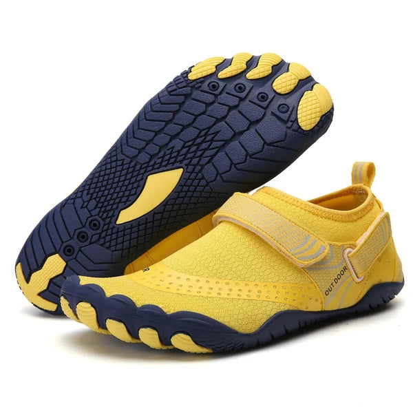 Eryx | Men’s Barefoot Water Shoes with Grip Sole and Strap Closure