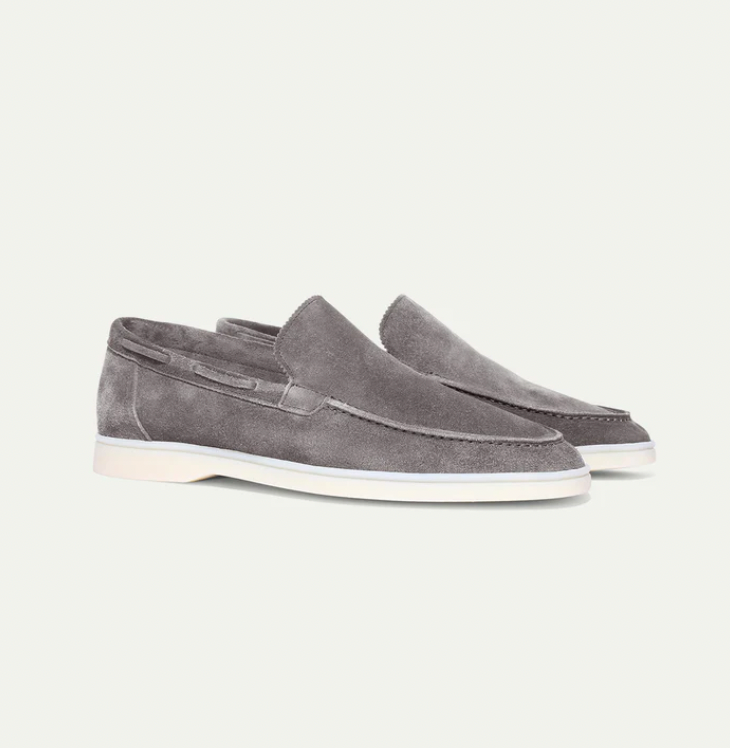 Lucas | Men's Suede Loafers with Slip-On Design