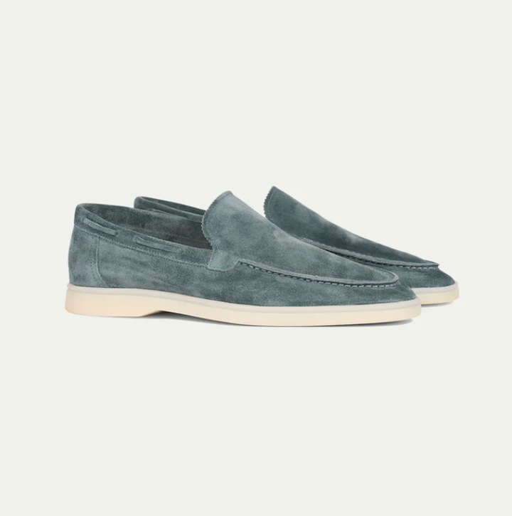 Lucas | Men's Suede Loafers with Slip-On Design