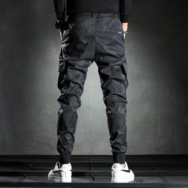 Yorick | Men’s Camouflage Cargo Pants with Drawstring