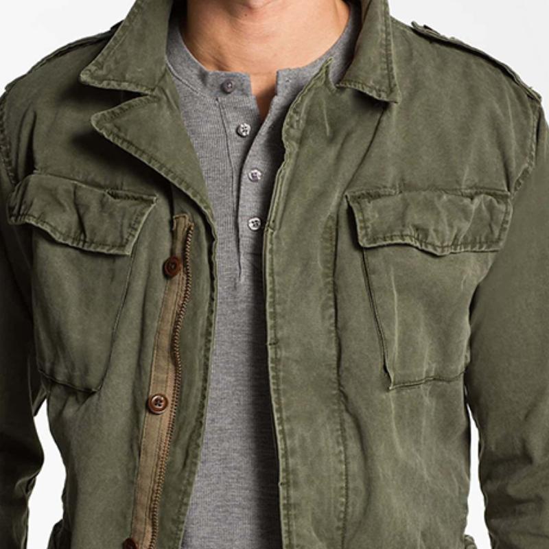 Herbert | Men's Vintage Workwear Cargo Jacket with Pockets