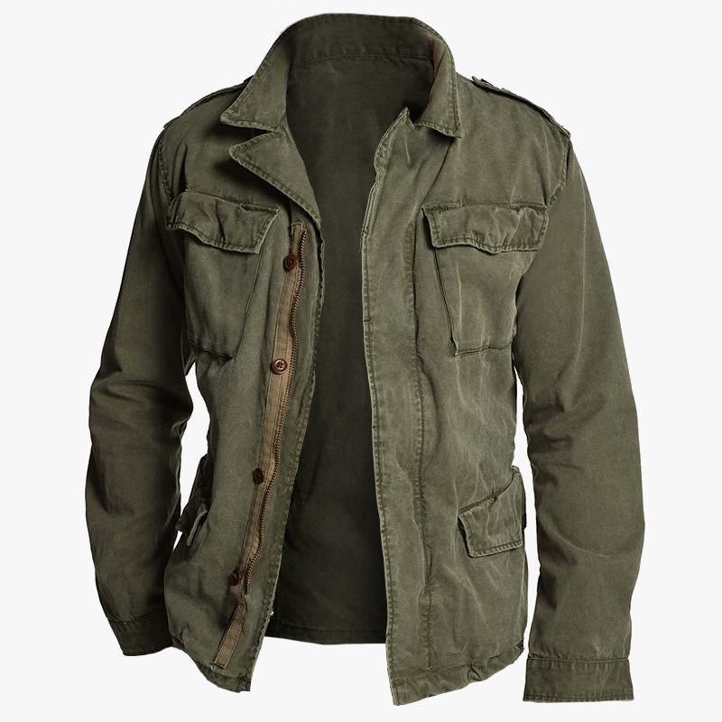 Herbert | Men's Vintage Workwear Cargo Jacket with Pockets