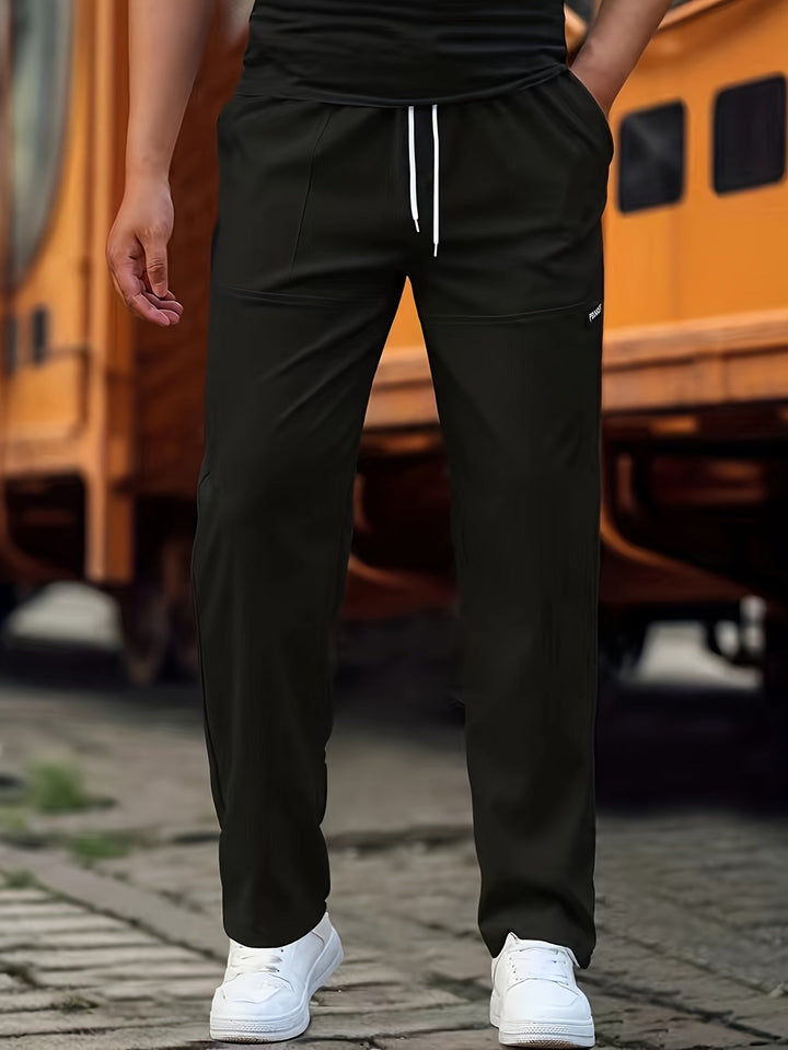 Victor | Men’s Sporty Drawstring Pants with Pockets