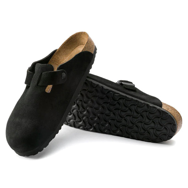 Nolan | Men’s Suede Loafers with Buckle Style