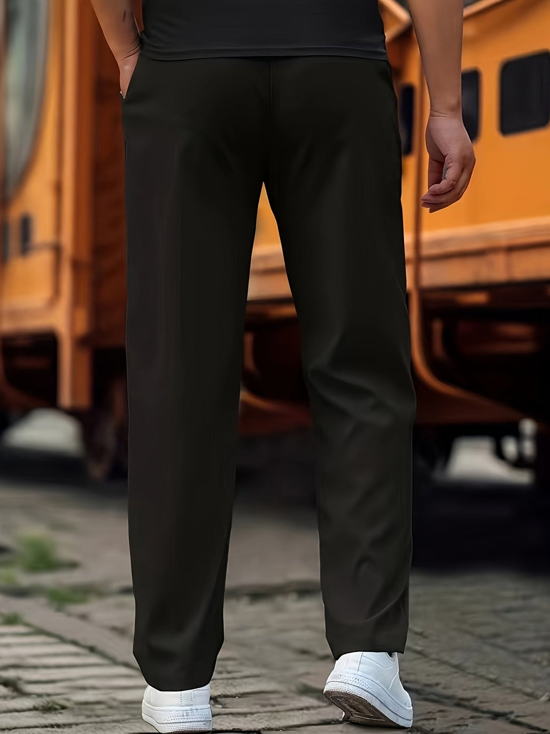 Victor | Men’s Sporty Drawstring Pants with Pockets