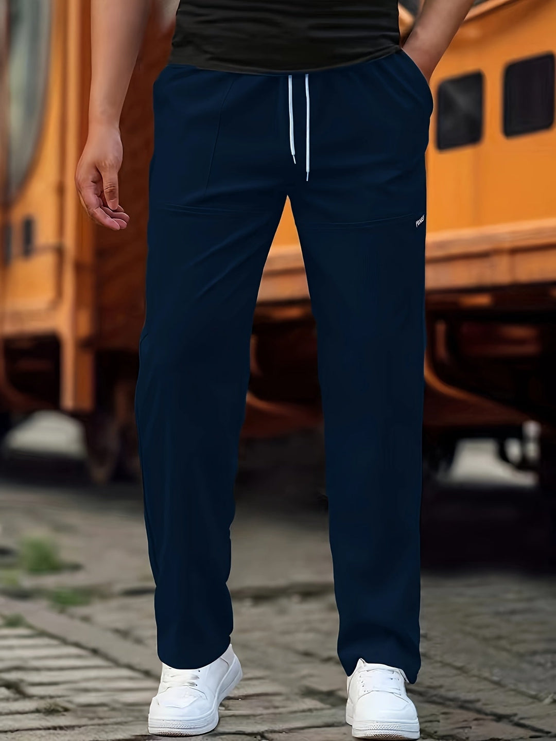 Victor | Men’s Sporty Drawstring Pants with Pockets