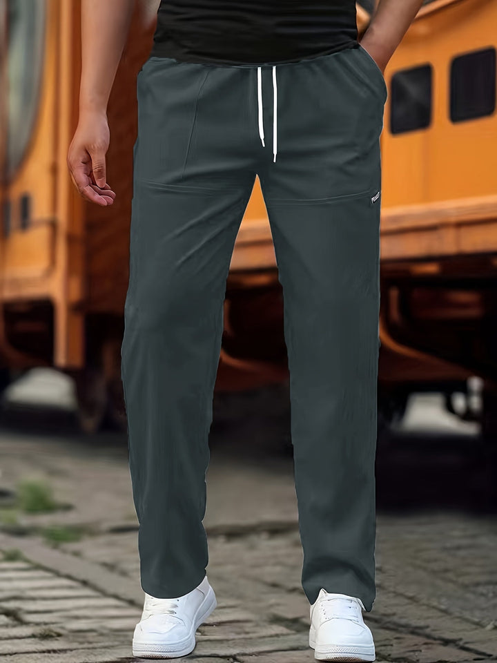 Victor | Men’s Sporty Drawstring Pants with Pockets