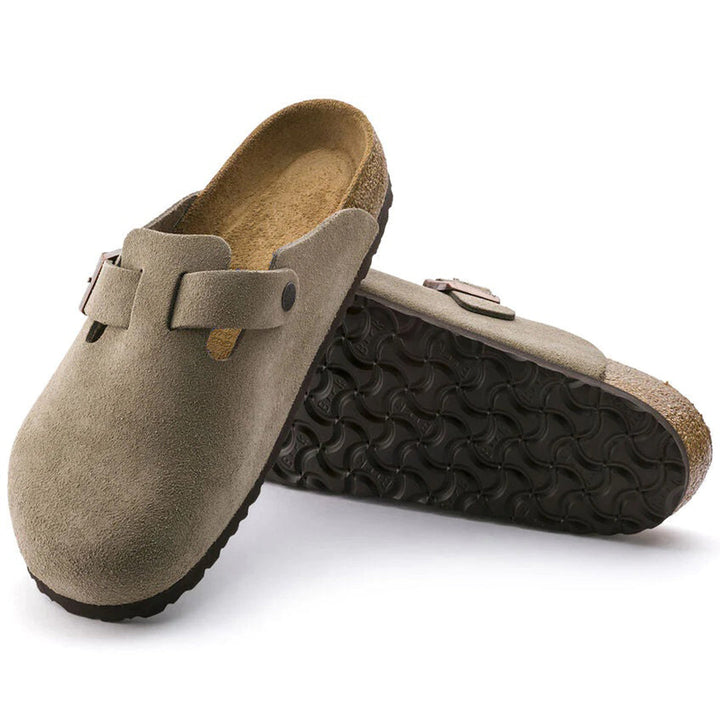 Nolan | Men’s Suede Loafers with Buckle Style