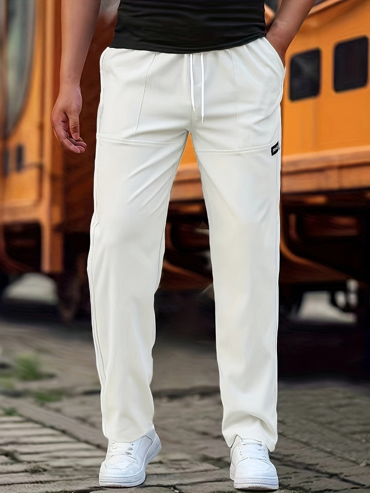 Victor | Men’s Sporty Drawstring Pants with Pockets