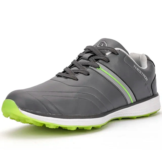 George | Men's Waterproof Golf Shoes with Lace Up
