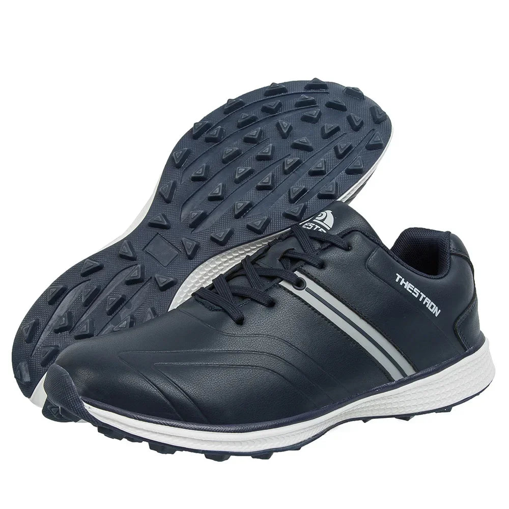 George | Men's Waterproof Golf Shoes with Lace Up