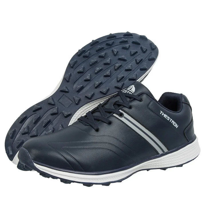 George | Men's Waterproof Golf Shoes with Lace Up