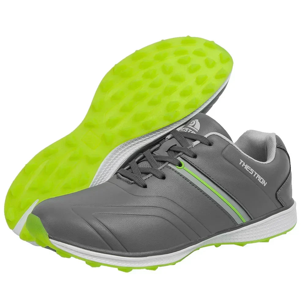 George | Men's Waterproof Golf Shoes with Lace Up