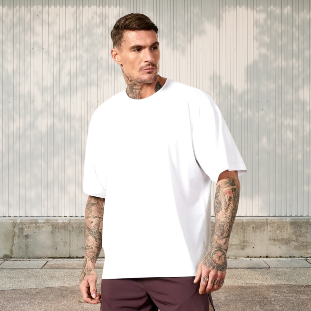 Brian | Men’s Loose Fit T-Shirt with Crew Neck