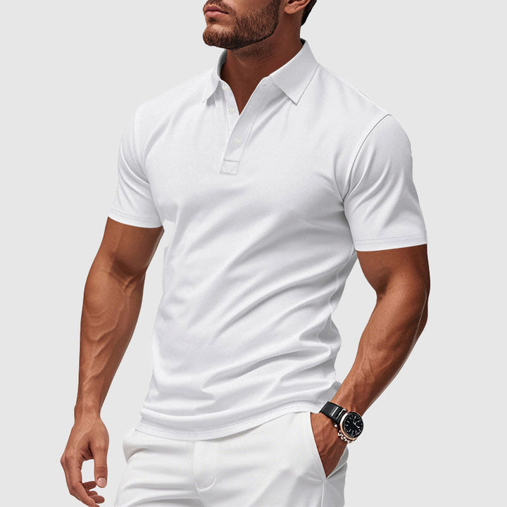 Trevor | Men's Polo Shirt with Buttons