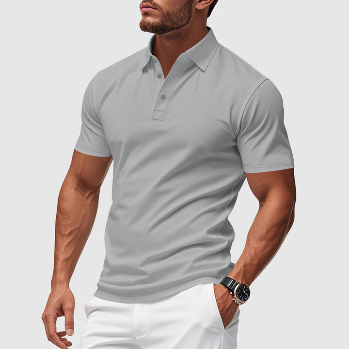 Trevor | Men's Polo Shirt with Buttons