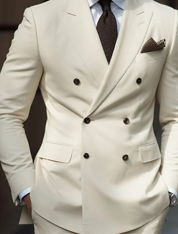 Sheldon | Men's Tailored Fit Single-Breasted One-Button 2-Piece Wedding Suit