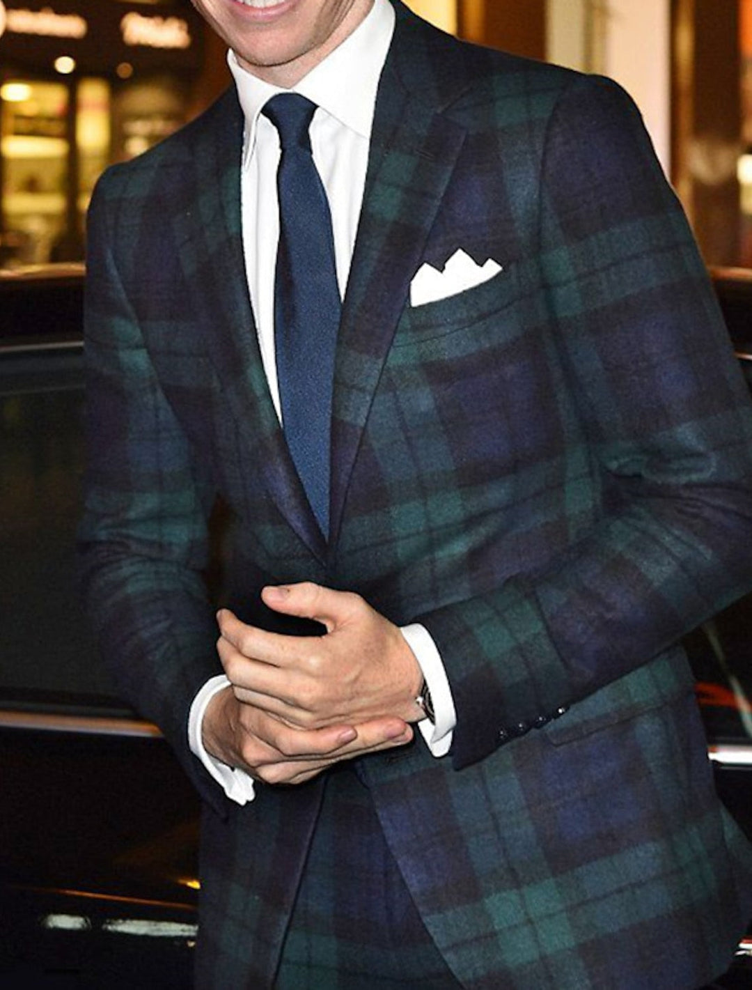 Magnus | Men's Checkered Two Piece Suit with Blazer and Trouser