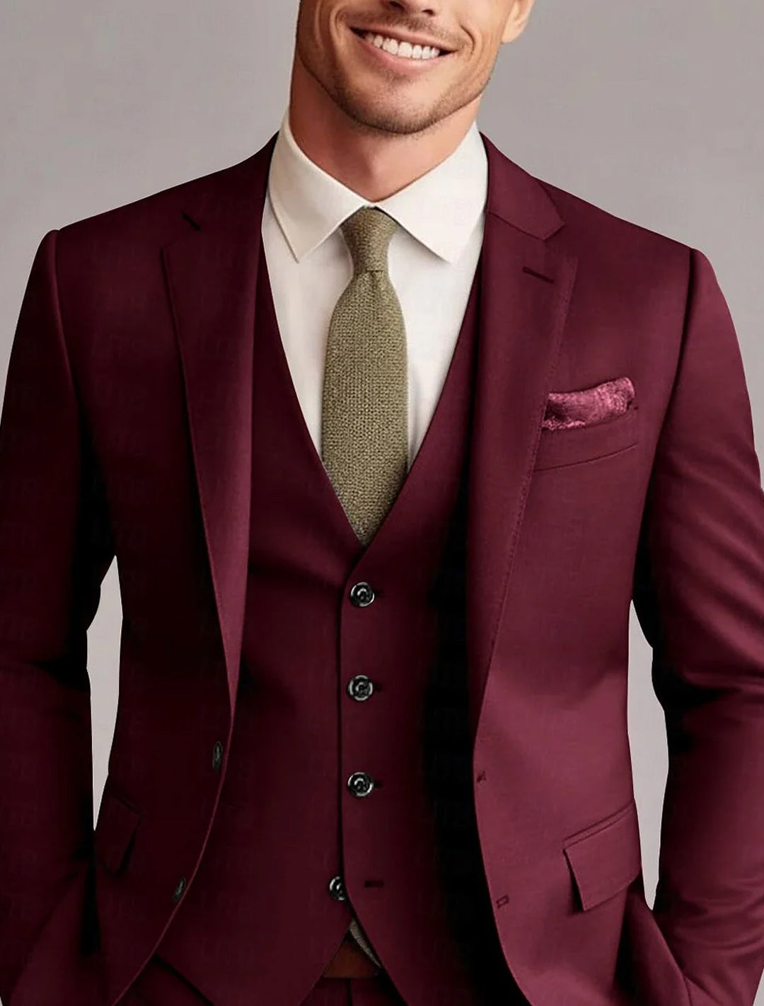 Jansen | Men's Tailored Three Piece Set