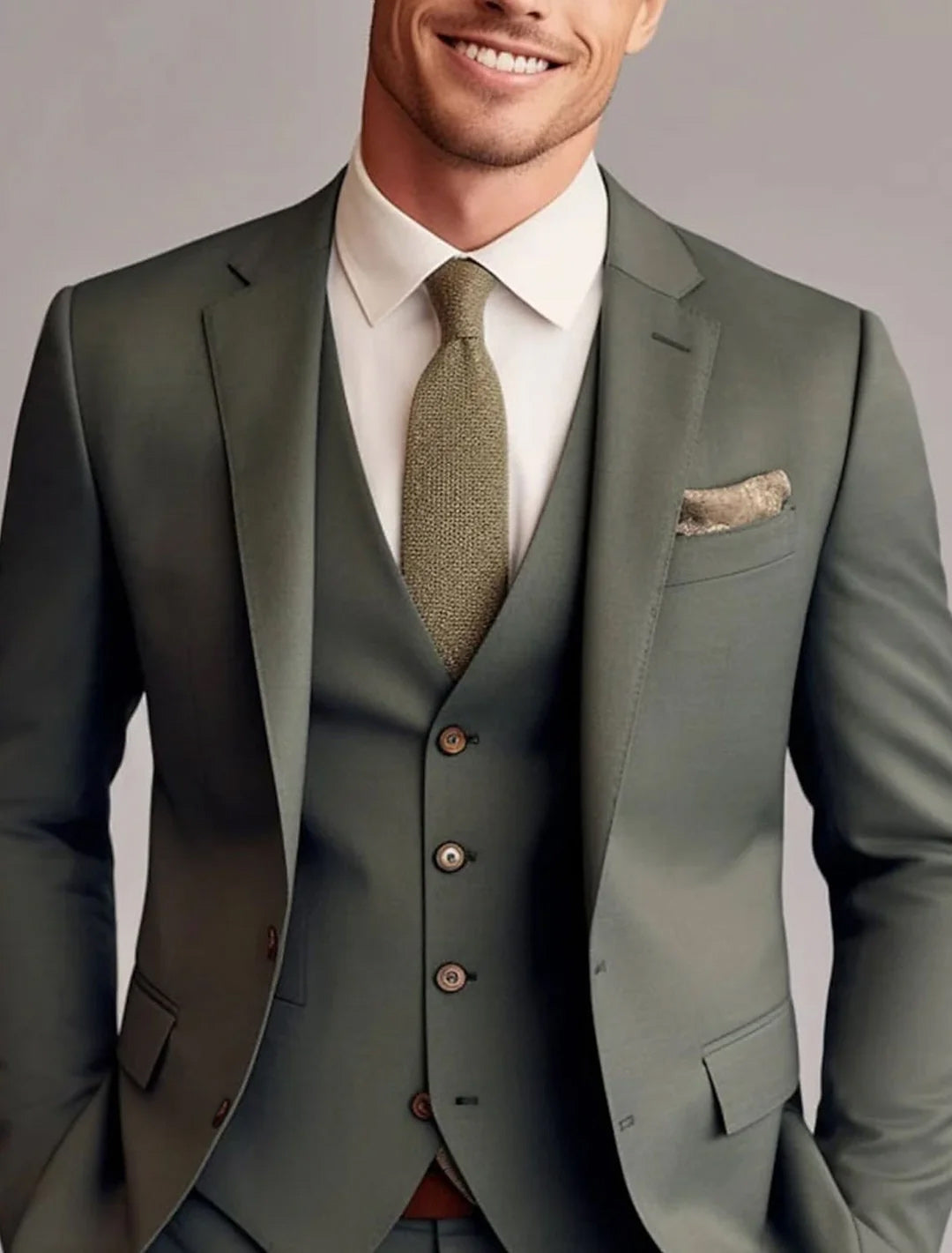 Jansen | Men's Tailored Three Piece Set