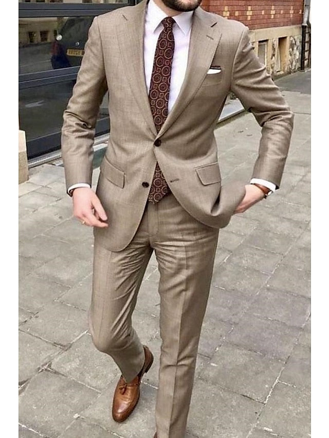 Sullivan | Men's Linen Formal Two Piece Suit