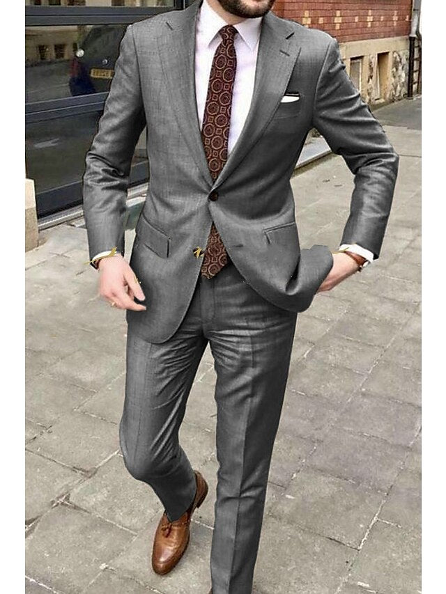 Sullivan | Men's Linen Formal Two Piece Suit