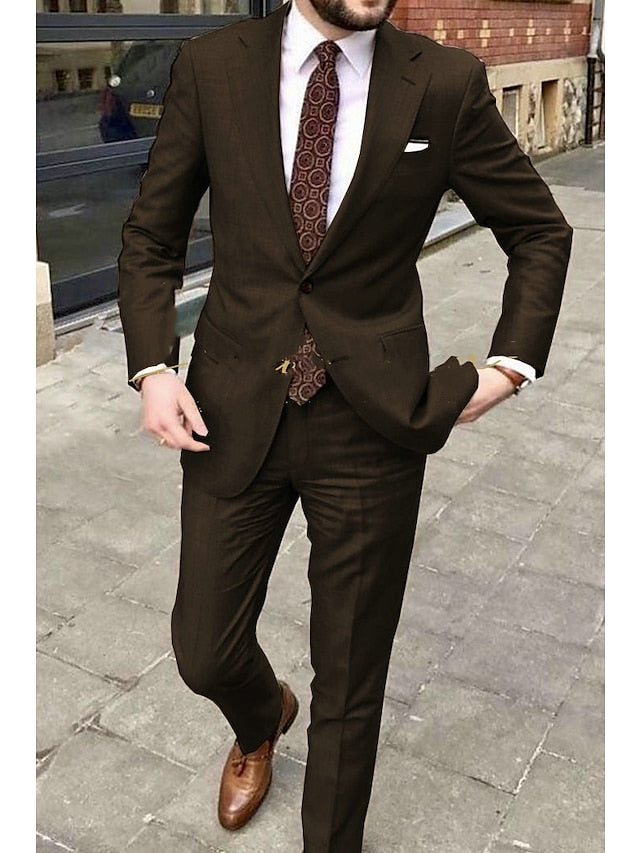 Sullivan | Men's Linen Formal Two Piece Suit