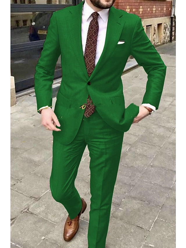 Sullivan | Men's Linen Formal Two Piece Suit