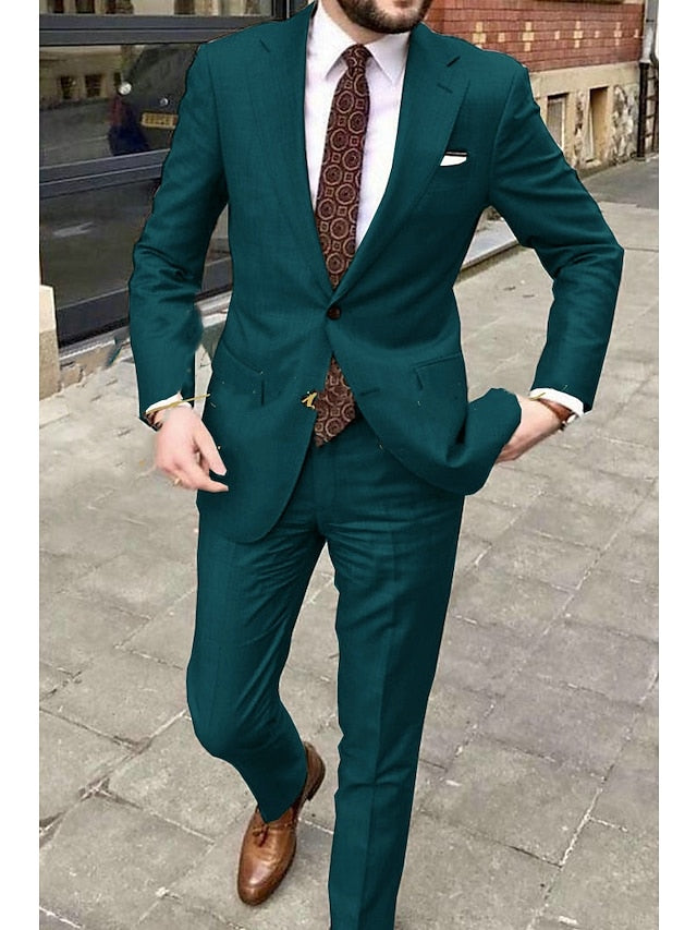 Sullivan | Men's Linen Formal Two Piece Suit