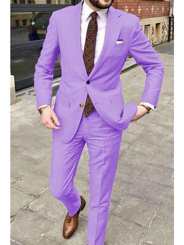 Sullivan | Men's Linen Formal Two Piece Suit