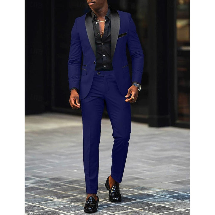Felix | Men's Slim Fit Three Piece Suit Set with Blazer and Trouser