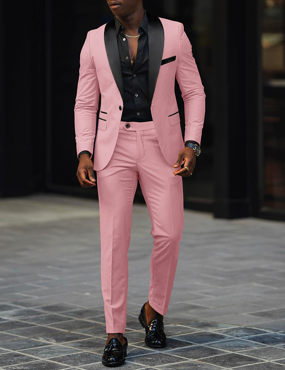 Felix | Men's Slim Fit Three Piece Suit Set with Blazer and Trouser