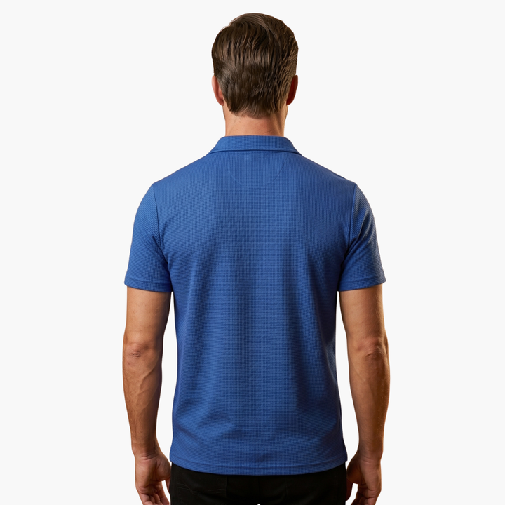 Jordan | Men's Waffle  Polo Shirt with V-neck