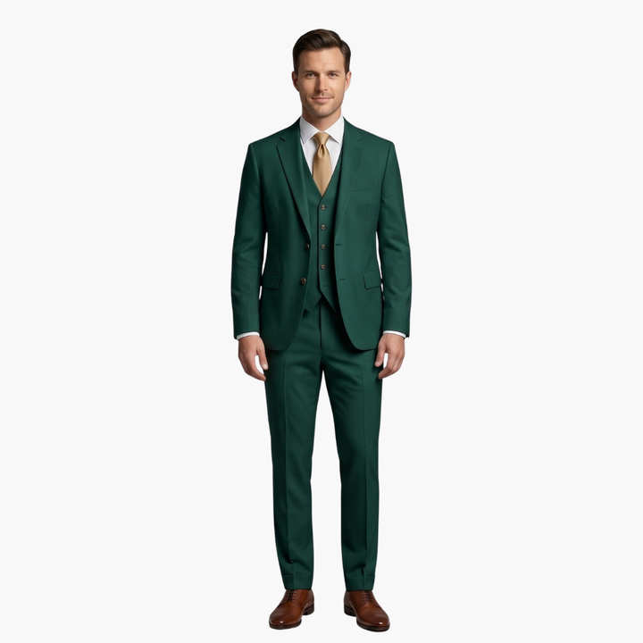 Charlie | Men's Three Piece Suit with Notched Lapels