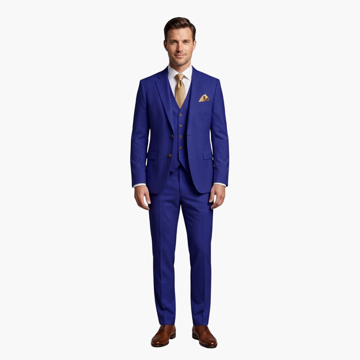 Charlie | Men's Three Piece Suit with Notched Lapels