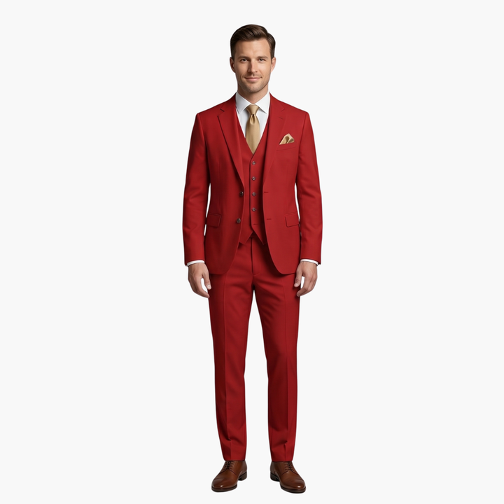 Charlie | Men's Three Piece Suit with Notched Lapels