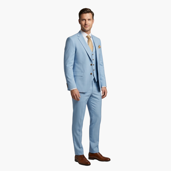 Charlie | Men's Three Piece Suit with Notched Lapels