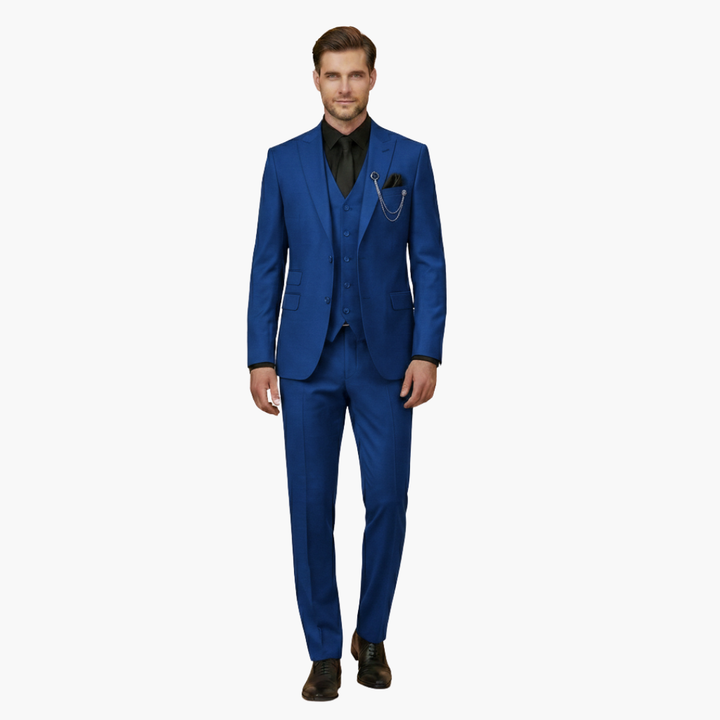 Caleb | Men's Slim Fit Three Piece Formal Suit