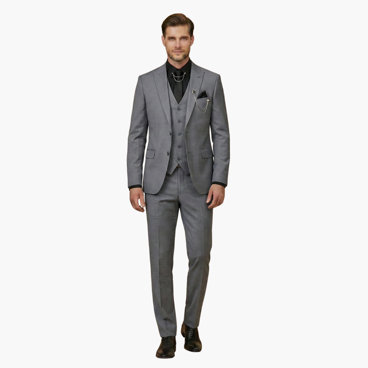 Caleb | Men's Slim Fit Three Piece Formal Suit